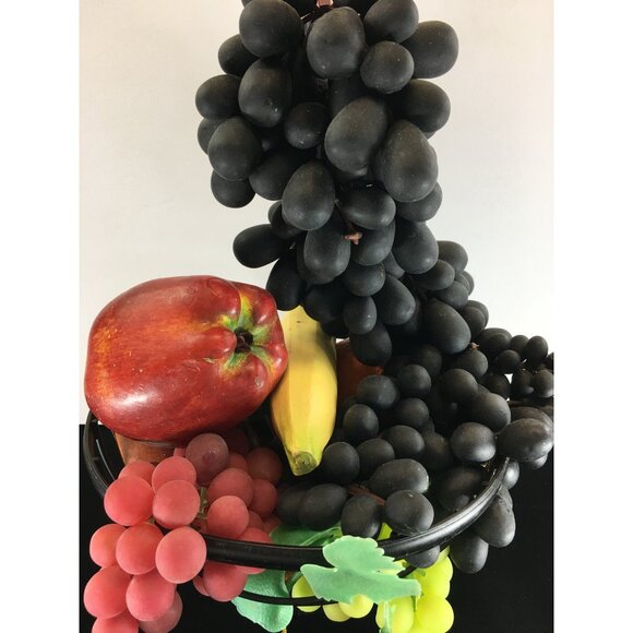 Vintage Fake Realistic Artificial Faux Fruit Mix Plastic Rubber Home Decor - Picture 2 of 16